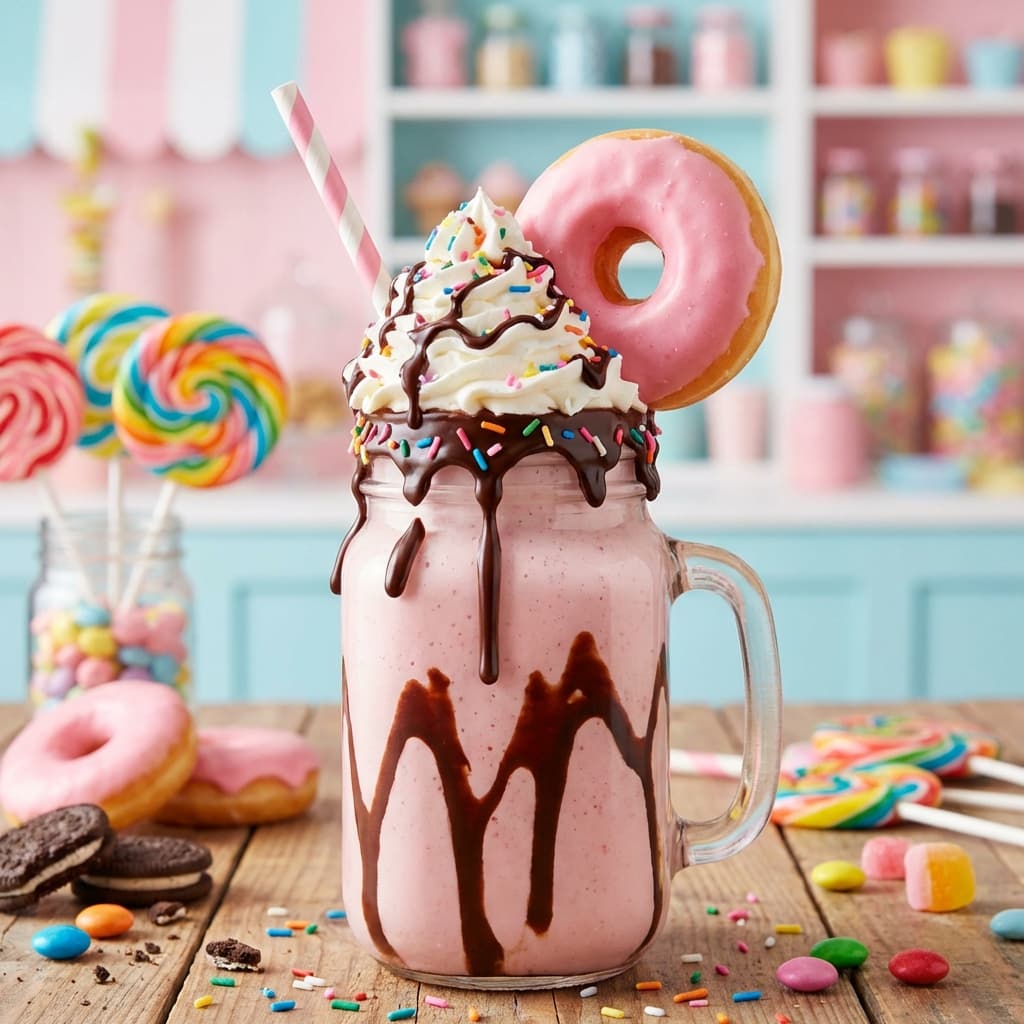 Freakshake Fraise